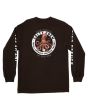 Camiseta de manga larga Salty Crew Deep Reach negra para hombre