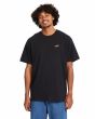 Hombre con camiseta holgada Volcom Pistol Stone Negra
