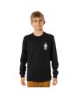 Niño con Camiseta de manga larga Rip Curl Search Icon Boy Negra 