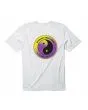 Camiseta de manga corta Mission Ying Yang en color blanco para niña