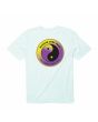 Camiseta de manga corta Mission Ying Yang en color turquesa para niña