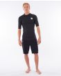 Hombre con chaleco de manga corta de neopreno Rip Curl Thermopro frontal