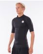 Hombre con chaleco de manga corta de neopreno Rip Curl Thermopro lateral