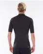 Hombre con chaleco de manga corta de neopreno Rip Curl Thermopro posterior