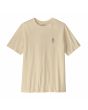 Camiseta Patagonia Water People Spotter Undyed Natural para hombre frontal