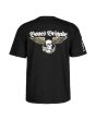 Camiseta de manga corta Powell Peralta Bones Brigade Autobiography Negra para hombre posterior
