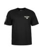 Camiseta de manga corta Powell Peralta Bones Brigade Autobiography Negra para hombre frontal