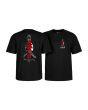 Camiseta de manga corta Powell Peralta x Bruce Lee Skull & Nunchucks Negra para hombre