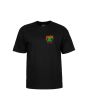Camiseta de manga corta Powell Peralta Steve Caballero Street Dragon Negra para hombre frontal