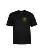 Camiseta de manga corta Powell Peralta Steve Caballero Street Dragon Negra para hombre frontal