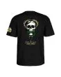 Camiseta de manga corta Powell Peralta Mike McGill Skull & Snake 40th Anniversary Negra para hombre gráfico posterior