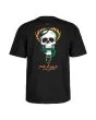 Camiseta de manga corta Powell Peralta Mike McGill Skull and Snake color negro para hombre posterior