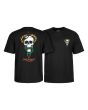 Camiseta de manga corta Powell Peralta Mike McGill Skull and Snake color negro para hombre