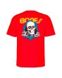 Camiseta de manga corta Powell Peralta Ripper en color rojo para hombre posterior