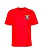 Camiseta de manga corta Powell Peralta Ripper en color rojo para hombre frontal