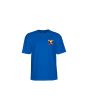 Camiseta de manga corta Powell Peralta Youth Ripper Azul para niño frontal
