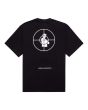Camiseta de manga corta Public Enemy x Element Listen To negra posterior