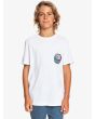 Niño con Camiseta de manga corta Quiksilver Another Story blanca