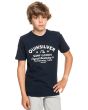 Camiseta de Manga Corta Quiksilver Closed Tions Azul Marino para chico