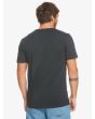 Hombre con Camiseta de manga corta Quiksilver MW Mini Logo Negra posterior