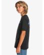 Niño con Camiseta de manga corta Quiksilver Mythic Limits Negra lateral