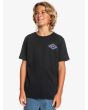 Niño con Camiseta de manga corta Quiksilver Mythic Limits Negra 