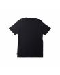 Camiseta de manga corta Quiksilver Surf Moe Negra para hombre posterior
