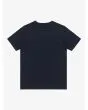 Camiseta de manga corta Quiksilver Comp Logo Azul Marino Oscuro para niño 8-16 años posterior