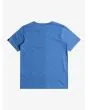 Camiseta de manga corta Quiksilver Comp Logo Azul Nebulosa para niño 8-16 años posterior