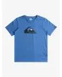 Camiseta de manga corta Quiksilver Comp Logo Azul Nebulosa para niño 8-16 años