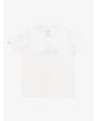 Camiseta de manga corta Quiksilver Comp Logo Blanca para niño 8-16 años posterior