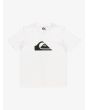 Camiseta de manga corta Quiksilver Comp Logo Blanca para niño 8-16 años