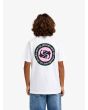 Niño con camiseta de manga corta Quiksilver Ev Duality blanca 
