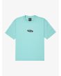 Camiseta de manga corta Quiksilver Global Heat Aqua Sky para chico 8-16 años 