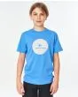 Niño con camiseta de manga corta Rip Curl Corp Icon azul 