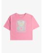 Camiseta de manga corta Roxy Sun For All Seasons D Rosa para niña