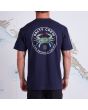 Hombre con Camiseta de manga corta Salty Crew Blue Crabber Premium Azul Marino