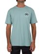 Hombre con camiseta de manga corta Salty Crew Blue Crabber Premium Azul Caballa frontal