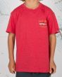 Niño con Camiseta de manga corta Salty Crew Bruce Boys Roja frontal