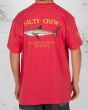 Niño con Camiseta de manga corta Salty Crew Bruce Boys Roja 