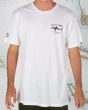 Hombre con camiseta de manga corta Salty Crew Bruce Premium blanca