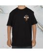 Niño con camiseta de manga corta Salty Crew Colossal Boys negra frontal