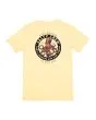 Camiseta de manga corta Salty Crew Deep Reach amarilla para niño posterior