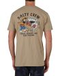 Hombre con camiseta de manga corta Salty Crew Fish Fight khaki Heather