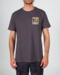 Hombre con Camiseta de manga corta Salty Crew Ink Slinger Standard gris frontal