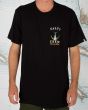 Hombre con Camiseta de manga corta Salty Crew Tailed Standard Negra frontal
