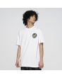 Hombre con Camiseta de manga corta Santa Cruz 50th Till The End Dot Blanca frontal