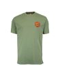 Camiseta de manga corta Santa Cruz Classic Dot Chest Verde para hombre