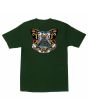 Camiseta de manga corta Santa Cruz Godzilla Natas Mothra Verde para hombre