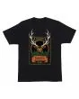 Camiseta de manga corta Santa Cruz x Jägermeister Kendall Deer Negra para hombre